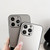 For iPhone 15 Plus Shockproof Frosted PC Silicone Frame Phone Case(Green)