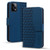 For Xiaomi Redmi Note 12 Pro+ 5G Global Business Diamond Buckle Leather Phone Case with Lanyard(Royal Blue)