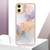 For Samsung Galaxy A05 Electroplating IMD TPU Phone Case(White Marble)