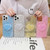 For iPhone 14 Starry Sequin Heart Stand Epoxy TPU Phone Case(Pink) For iPhone 14 Starry Sequin Heart Stand Epoxy TPU Phone Case(Pink)