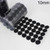 1000 PCS 10mm Round Nylon Adhesive Hook and Loop Fastener(Black)