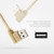 25cm USB to Micro USB Nylon Weave Style Double Elbow Charging Cable, For Samsung / Huawei / Xiaomi / Meizu / LG / HTC and Other Smartphones (Gold)