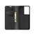 For Samsung Galaxy S21 Ultra 5G Retro-skin Business Magnetic Suction Leather Case with Holder & Card Slots & Wallet(Black)
