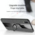 For Vivo X21 XINLI Stitching Cloth Texture Shockproof TPU Protective Case with Ring Holder(Blue)