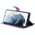 For Samsung Galaxy S21 5G Tree & Cat Pattern Pressed Printing Horizontal Flip PU Leather Case with Holder & Card Slots & Wallet & Lanyard(Lavender)