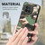 For vivo X90 Pro Camouflage Leather Back Cover Phone Case(Blue)