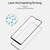 For Samsung Galaxy A25 5G MOFI 9H 2.5D Full Screen Tempered Glass Film(Black)