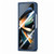 For Samsung Galaxy Z Fold4 Integrated Film Retro Skin Feel Fold Leather Phone Case(Blue) For Samsung Galaxy Z Fold4 Integrated Film Retro Skin Feel Fold Leather Phone Case(Blue)