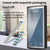 For Samsung Galaxy Z Fold4 Integrated Film Retro Skin Feel Fold Leather Phone Case(Blue) For Samsung Galaxy Z Fold4 Integrated Film Retro Skin Feel Fold Leather Phone Case(Blue)
