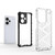 For Redmi Note 13 Pro+ Shockproof Honeycomb Phone Case(Blue)