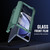 For Samsung Galaxy Z Fold5 5G Diamond Case-film Integral Hinge Shockproof Phone Case with Pen(Green)