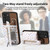 For Samsung Galaxy S21+ 5G Retro Painted Zipper Wallet Back Phone Case(Brown)