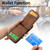 For Samsung Galaxy S21 5G Cross Leather Ring Vertical Zipper Wallet Back Phone Case(Brown) For Samsung Galaxy S21 5G Cross Leather Ring Vertical Zipper Wallet Back Phone Case(Brown)