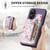 For Realme C31 Retro Painted Zipper Wallet Back Phone Case(Purple)