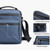 Men Casual Shoulder Bag Oxford Cloth Sports Crossbody Chest Bag(Navy Blue)