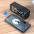 ZXL-G50 Mini Mirror Alarm Bluetooth Speaker Support TF Card(Black)