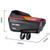 WILD MAN ES12X 1LEVA Hard Shell Bicycle Bag Cycling Phone Touch Screen Front Beam Bag, Color: Red