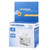 World-Wide Universal Travel Concealable Plugs Adapter with & Built-in Dual USB Ports Charger for US, UK, AU, EU(White)
