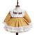 Sweet And Cute Three-piece Princess Dress (Color:Yellow Size:110) Sweet And Cute Three-piece Princess Dress (Color:Yellow Size:110)
