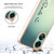 For OPPO A78 4G Electroplating Marble Dual-side IMD Phone Case(Smile)
