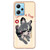 For Xiaomi Redmi Note 12 5G Global Electroplating Marble Dual-side IMD Phone Case(Lucky Dog)