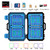 PULUZ 27 in 1 Memory Card Case for 4CF + 8SD + 9TF + 1Card PIN + 1Standard SIM + 2Micro-SIM + 2Nano-SIM