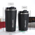 Double Stainless steel 304 Coffee Mug Car Thermos Mug Travel Thermo Cup 380ml(Black)