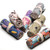 72 Holes Handmade Canvas Pen Curtain Large-Capacity Pencil Case For Boys And Girls Color Pencil Sketch Stationery Box(Elephant)