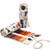 72 Holes Handmade Canvas Pen Curtain Large-Capacity Pencil Case For Boys And Girls Color Pencil Sketch Stationery Box(Zoo)