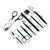 8 PCS/Set Eyebrow Trimming Beauty Tool(Khaki)