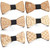 Wooden Bow Tie Men Handmade Bow Tie, Color: Large Mesh