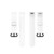 For Xiaomi Mi Watch Lite / Redmi Watch Silicone Watch Band, Size: One Size(White)