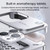 For iPhone 14 Plus Aromatherapy Aluminum Alloy Cooling Phone Case(Silver)