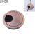 2 PCS Desk Computer Desktop Zinc Alloy Round Threading Box Hole Cover, Hole Diameter: 80mm (Red Bronze)