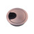 2 PCS Desk Computer Desktop Zinc Alloy Round Threading Box Hole Cover, Hole Diameter: 80mm (Red Bronze)