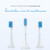 3 PCS Original Xiaomi Mijia Electric Toothbrush Heads Replacement Oral Health Care (Sensitive Type)(White) 3 PCS Original Xiaomi Mijia Electric Toothbrush Heads Replacement Oral Health Care (Sensitive Type)(White)