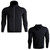 SIGETU Men Sport Hooded Zipper Coat (Color:Black Size:XXL)