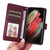 For Samsung Galaxy S21 Ultra BETOPNICE BN-005 2 in 1 Detachable Imitate Genuine Leather Phone Case(Wine Red)