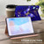 For Samsung Galaxy Tab S6 T860 Crystal Texture Painted Leather Tablet Case(Diamond Butterflies)
