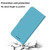 For LG K42 Lmitated Mirror Surface Horizontal Flip Leather Case with Holder & Card Slots & Wallet & Lanyard(Blue)