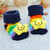 3 Pairs Cotton Cartoon Non-slip Baby Floor Socks Cute Three-Dimensional Doll Baby Toddler Socks(3#)