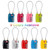JASIT TSA719 Zinc Alloy 3-Digit Password TSA Lock Travel Luggage Padlock(Rose Red)