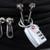 JASIT TSA719 Zinc Alloy 3-Digit Password TSA Lock Travel Luggage Padlock(Rose Red)