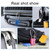 JASIT TSA719 Zinc Alloy 3-Digit Password TSA Lock Travel Luggage Padlock(Black)