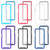 For LG K92 5G Starry Sky Solid Color Series Shockproof PC + TPU Protective Case(Red)