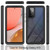 For Samsung Galaxy A72 5G / 4G Starry Sky Solid Color Series Shockproof PC + TPU Protective Case(Sky Blue)