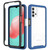 For Samsung Galaxy A32 5G Starry Sky Solid Color Series Shockproof PC + TPU Protective Case(Navy Blue)