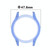 For Xiaomi Watch Color Sport Half Coverage Hollowed TPU Protective Case(Transparent Blue)