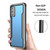 For Samsung Galaxy S20 Plus iPAKY Thunder Series Aluminum Frame + TPU Bumper + Clear PC Shockproof Case(Black + Grey)