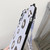 For iPhone 11 Pro Cat Ear Leopard Print TPU Straight Edge Protective Case with Lanyard (Blue Purple)